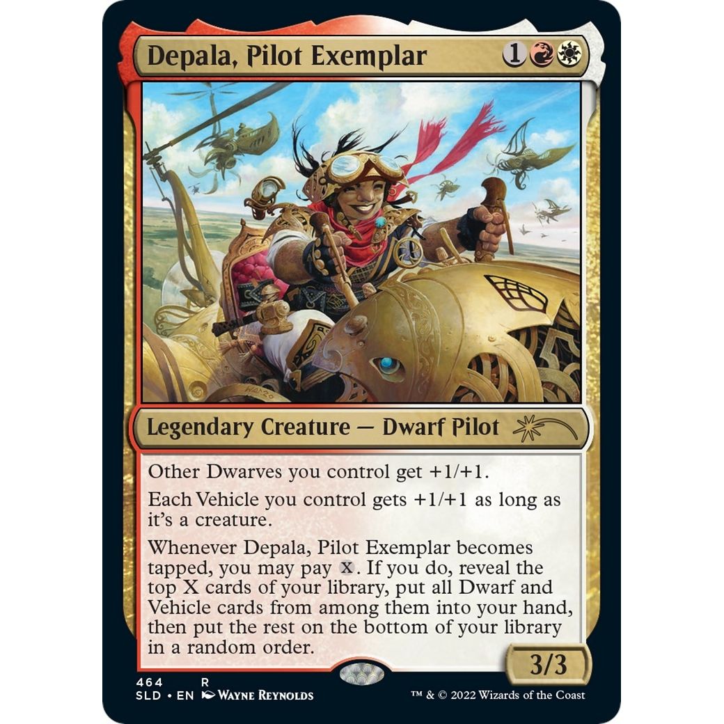 Image for Depala, Pilot Exemplar (464) (SLD) - Magic: The Gathering