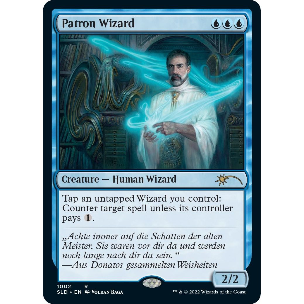 Image for Patron Wizard (1002) (SLD) - Magic: The Gathering