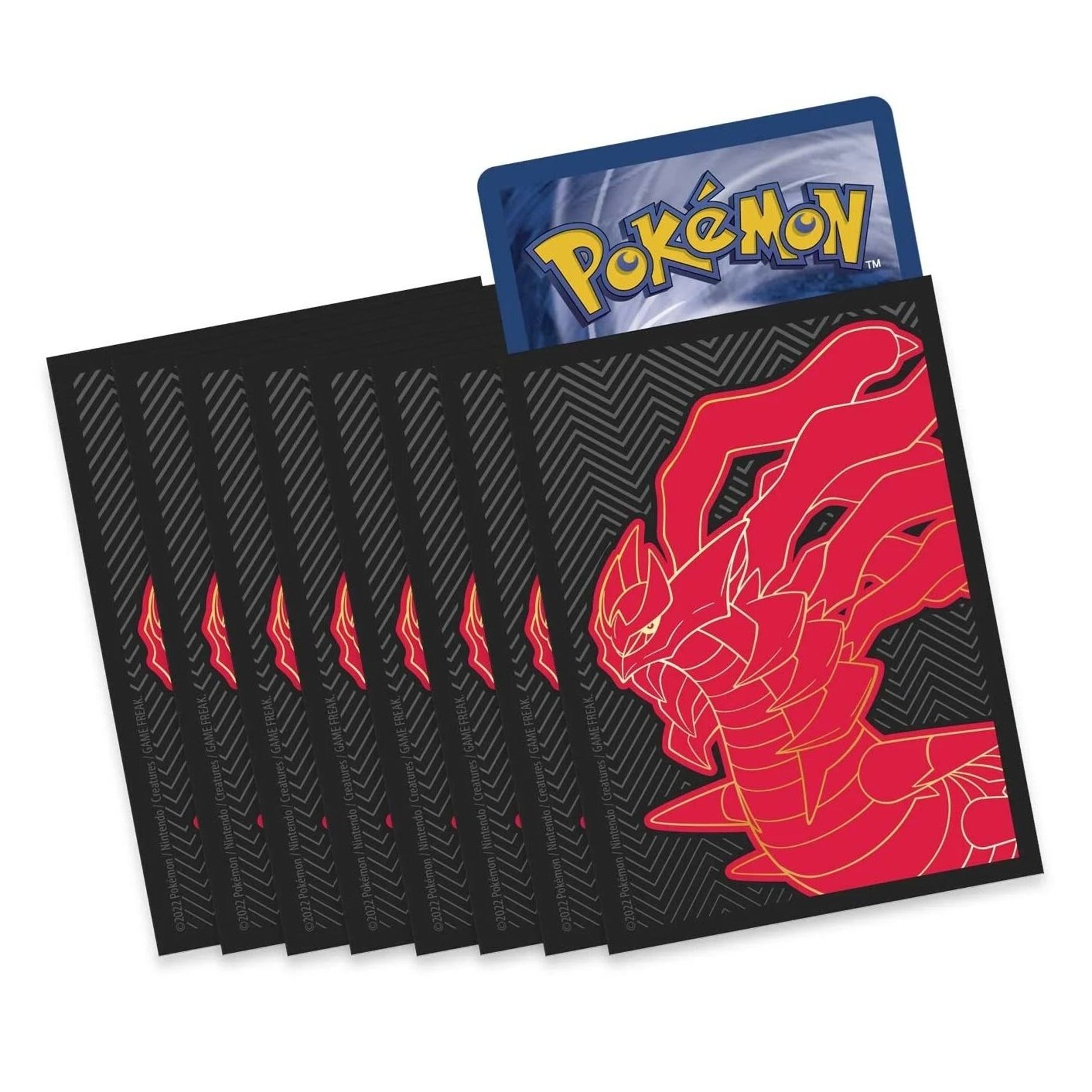 Image for Pokemon TCG: Lost Origin Pokemon Center Elite Trainer Box Card Sleeves - Giratina (65-Pack) - Card Sleeves