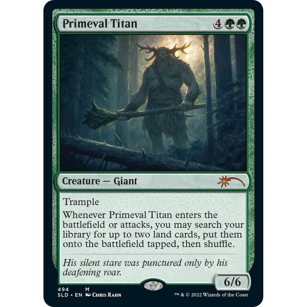 Image for Primeval Titan (494) (494) (SLD) - Magic: The Gathering