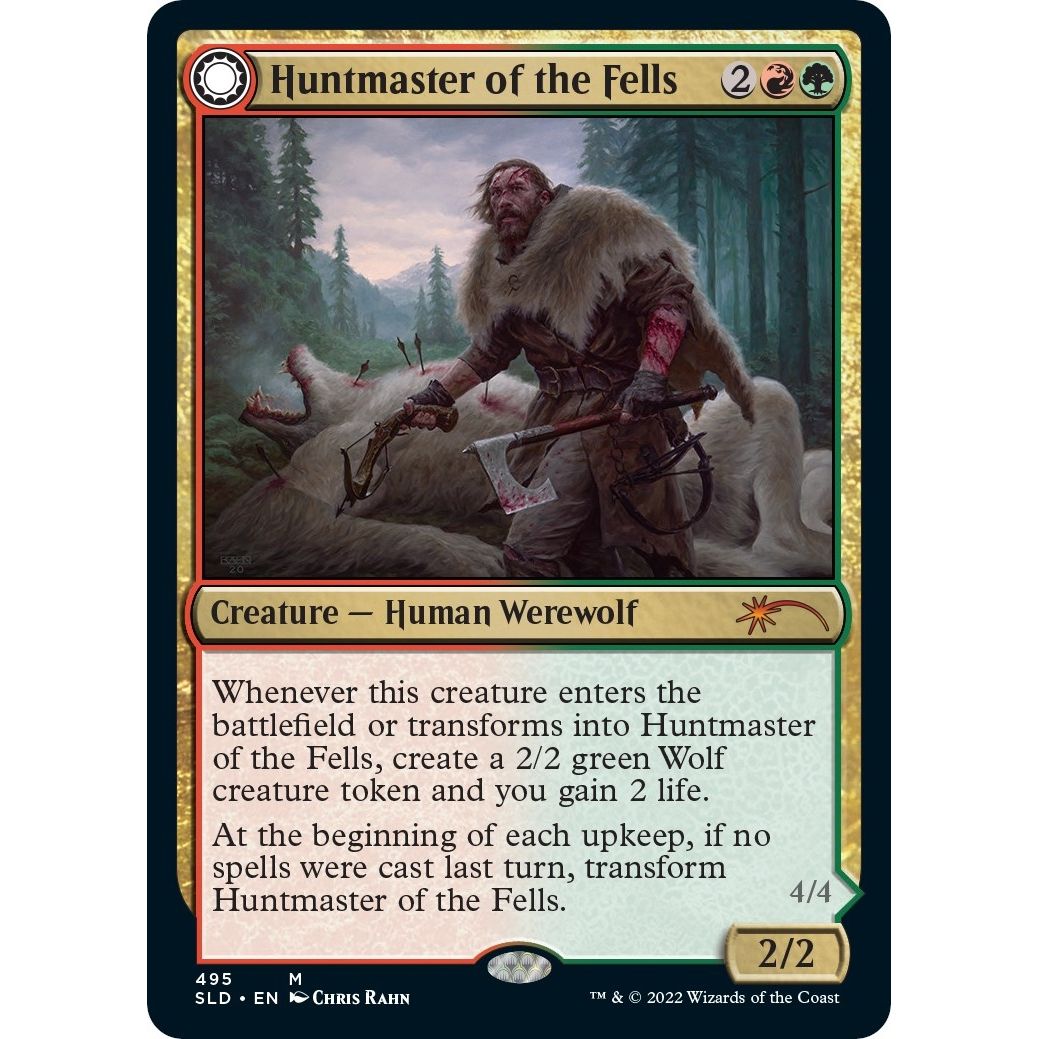 Image for Huntmaster of the Fells (495) (SLD) - Magic: The Gathering