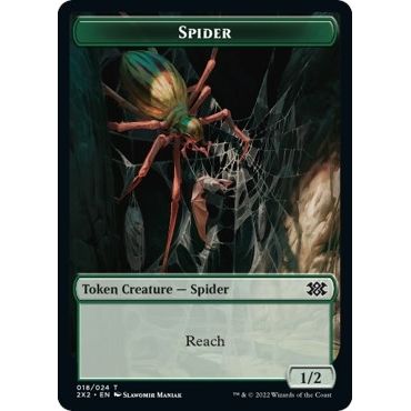 Image for Spider // Eldrazi Scion Double-Sided Token (18 // 1) (2X2) - Magic: The Gathering