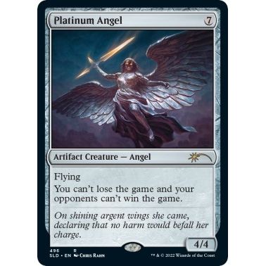 Image for Platinum Angel (496) (SLD) - Magic: The Gathering