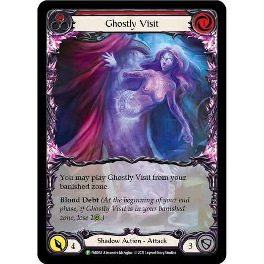 Image for Ghostly Visit (Red) - FAB038 (FAB038) (PR) - Flesh and Blood TCG
