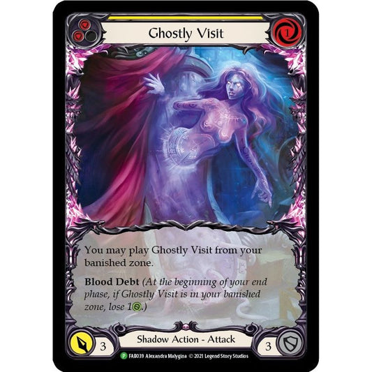 Image for Ghostly Visit (Yellow) - FAB039 (FAB039) (PR) - Flesh and Blood TCG