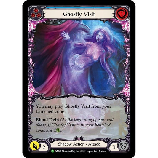 Image for Ghostly Visit (Blue) - FAB040 (FAB040) (PR) - Flesh and Blood TCG
