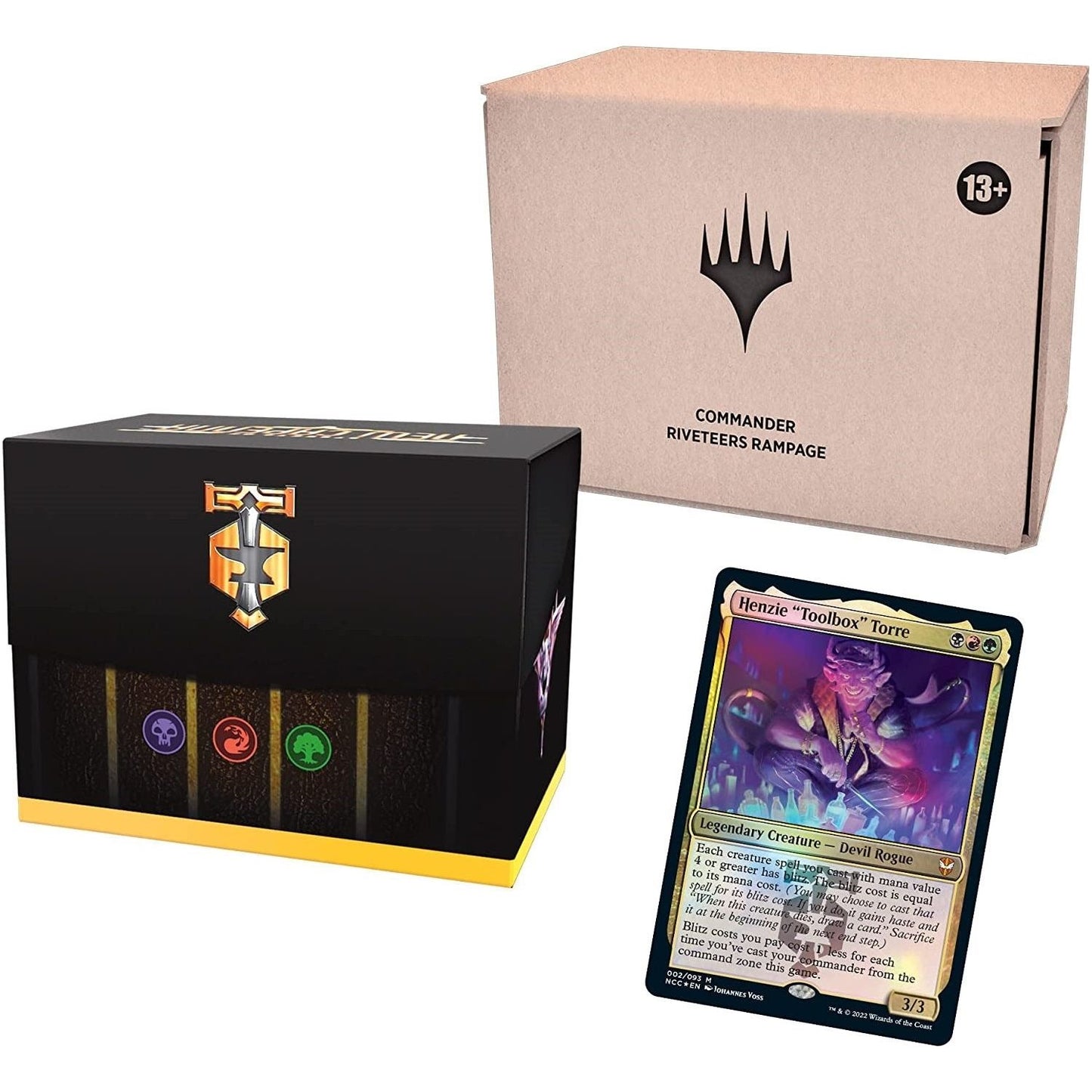 Image for Streets of New Capenna Commander Deck - Riveteers Rampage (Minimal Packaging) - Magic: The Gathering