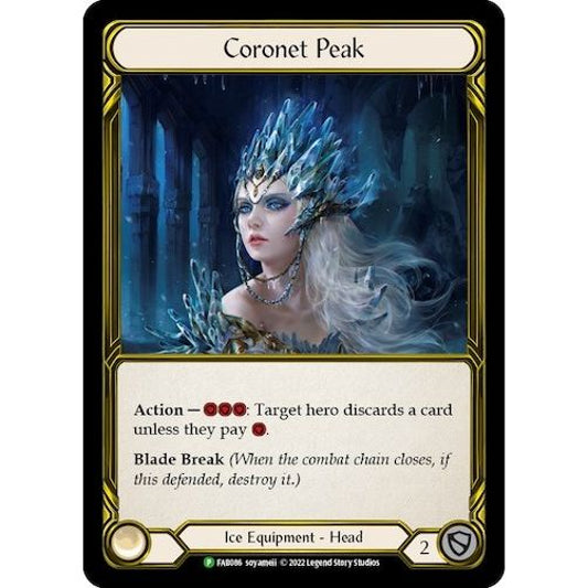 Image for Coronet Peak (Golden) - FAB086 (FAB086) (PR) - Flesh and Blood TCG