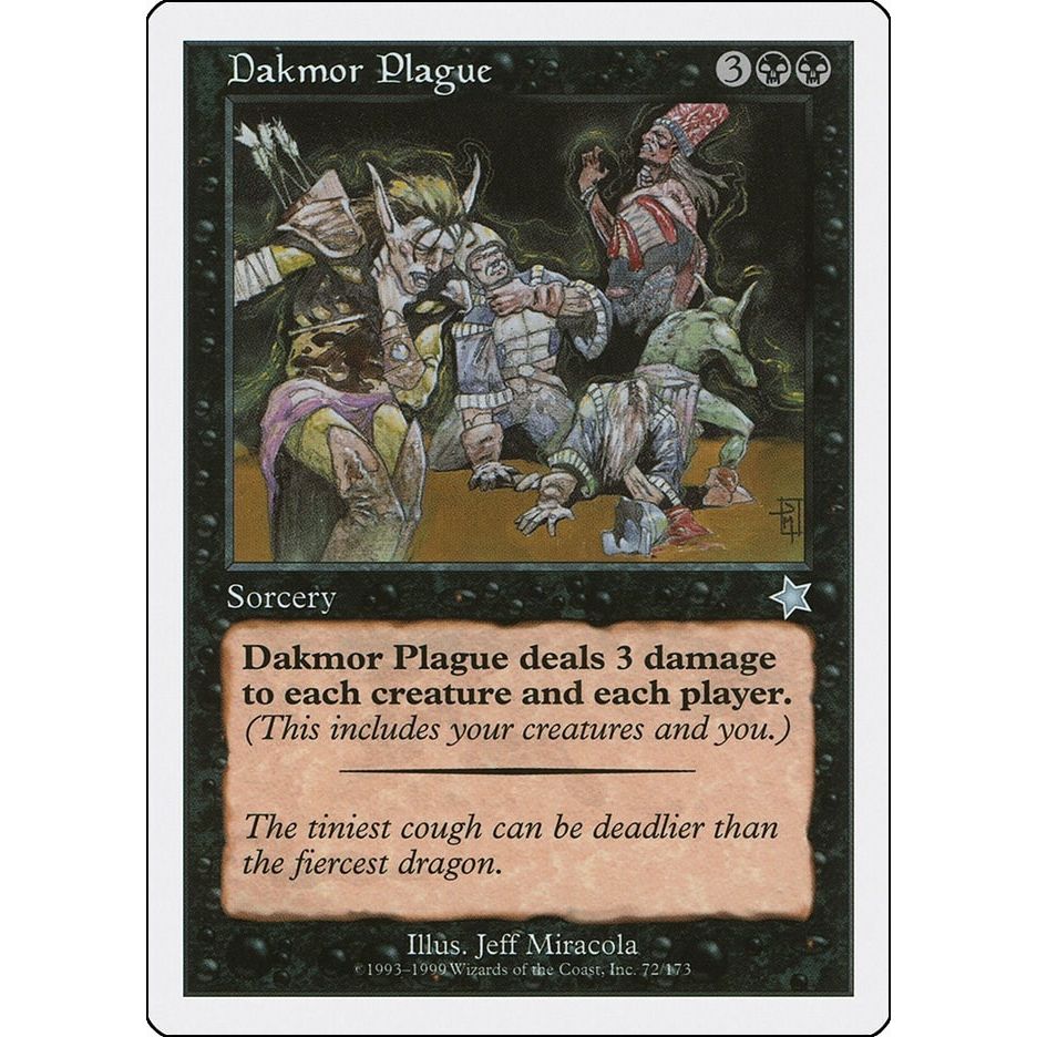 Image for Dakmor Plague (72) (S99) - Magic: The Gathering