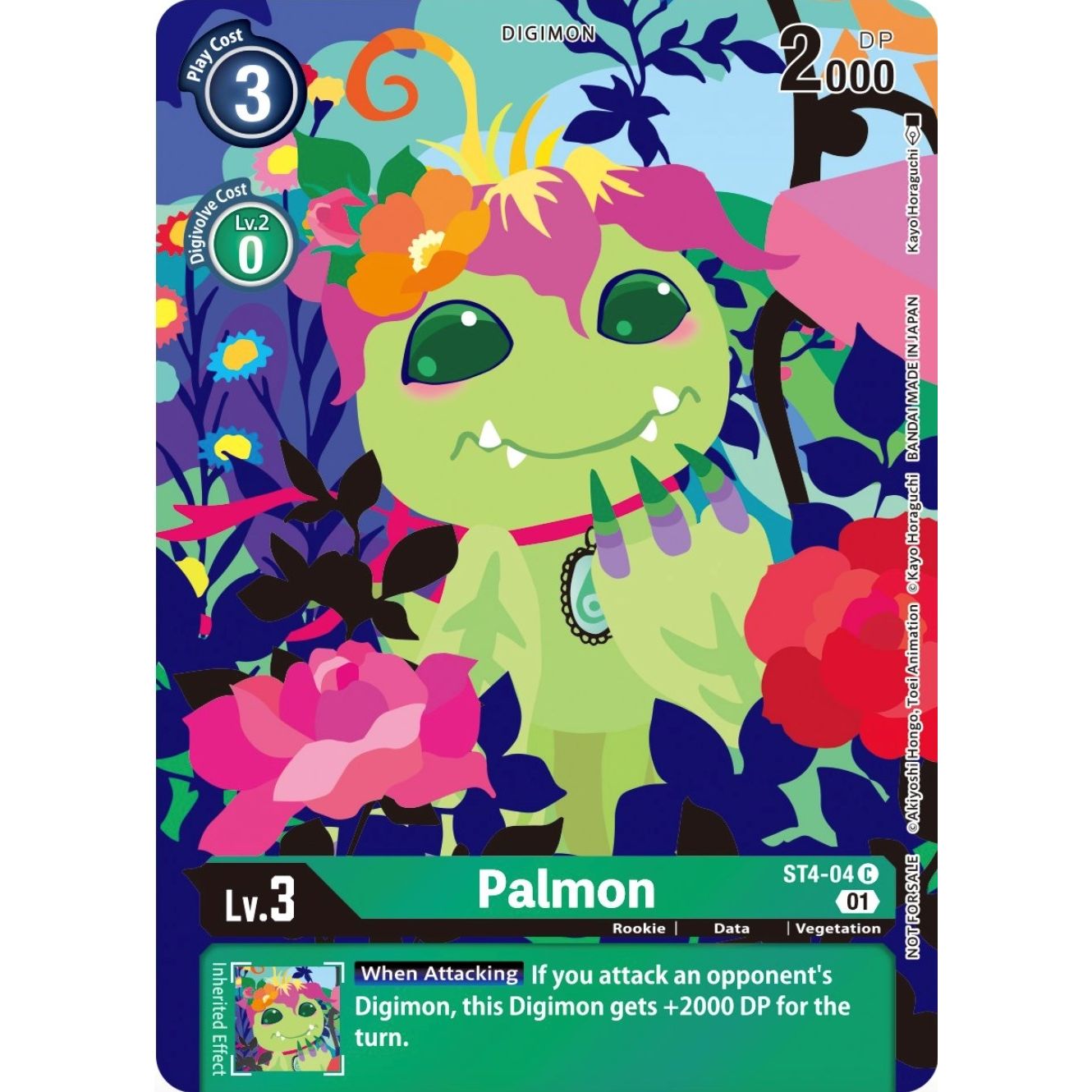 Image for Palmon (Tamer's Card Set 2 Floral Fun) (ST4-04 C) (ST-4) - Digimon Card Game