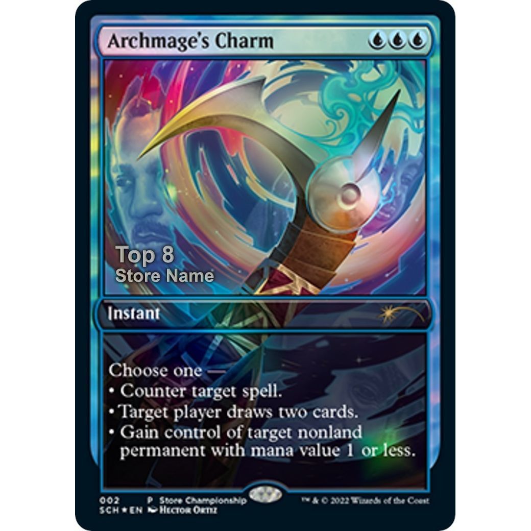 Image for Archmage's Charm (Top 8) (2) (GAME) - Magic: The Gathering
