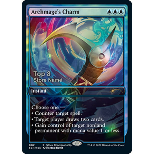 Image for Archmage's Charm (Top 8) (2) (GAME) - Magic: The Gathering