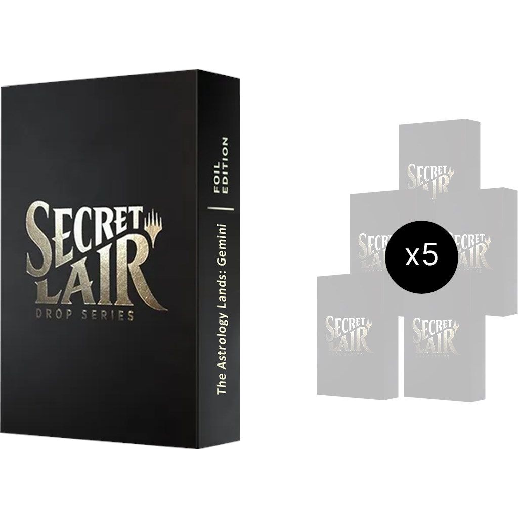 Image for Secret Lair Drop: Astrology Lands (Gemini) Bundle - Traditional Foil Edition - Magic: The Gathering