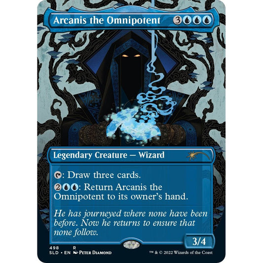 Image for Arcanis the Omnipotent (498) (SLD) - Magic: The Gathering