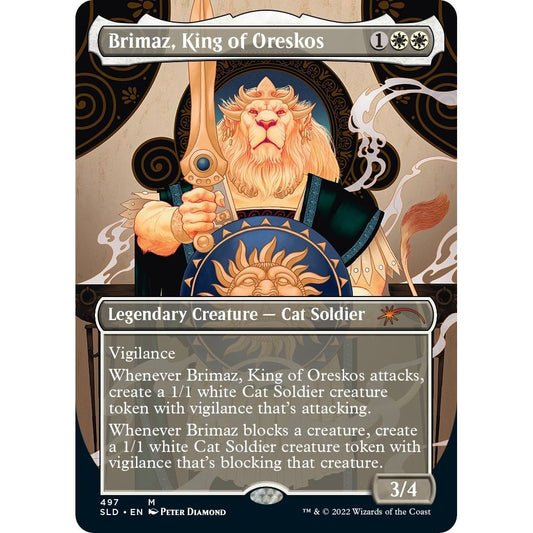Image for Brimaz, King of Oreskos (497) (SLD) - Magic: The Gathering