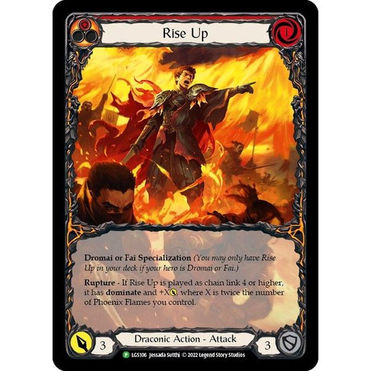 Image for Rise Up - LGS106 (LGS106) (PR) - Flesh and Blood TCG