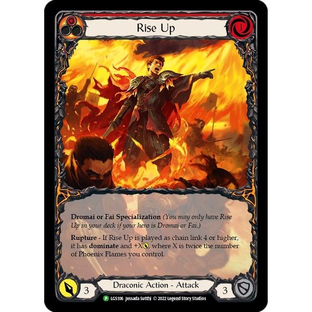 Image for Rise Up - LGS106 (LGS106) (PR) - Flesh and Blood TCG