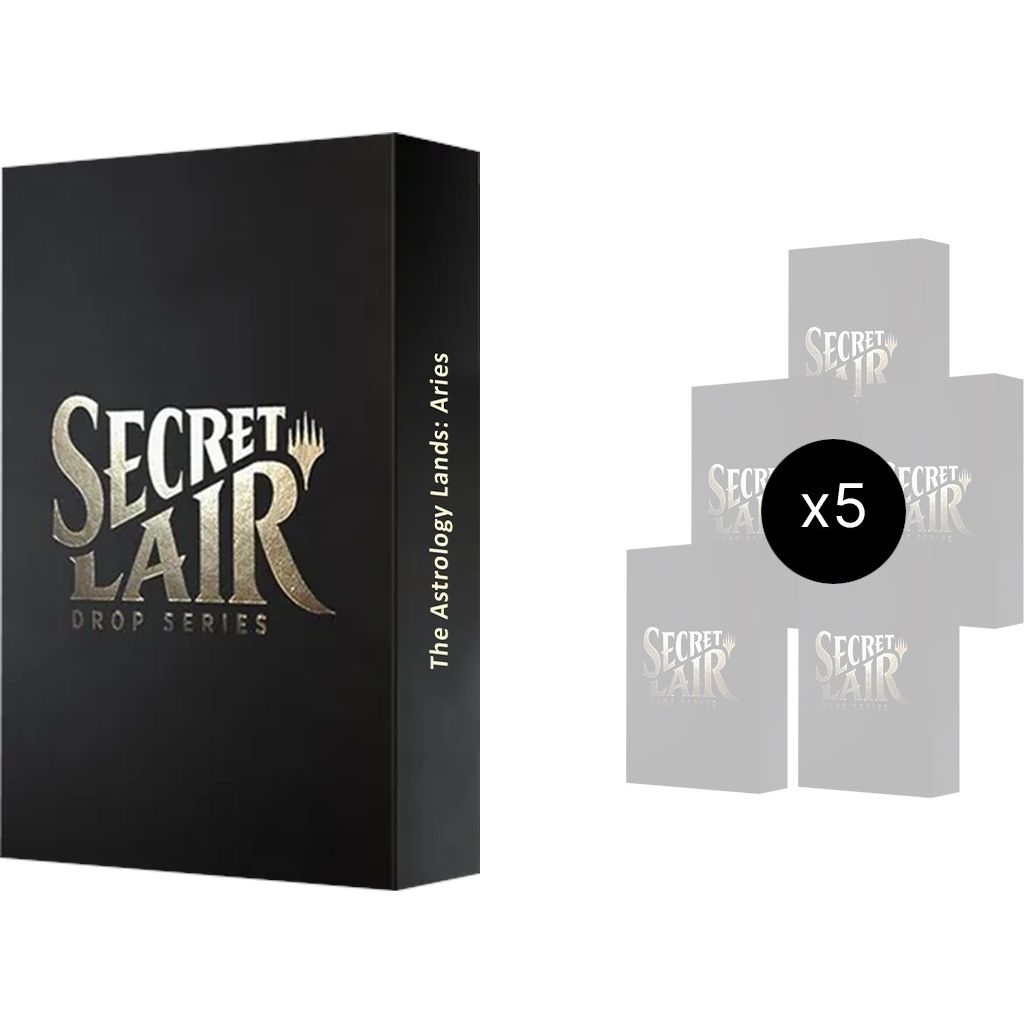 Image for Secret Lair: Astrology Lands (Aries) Bundle - Non-Foil Edition - Magic: The Gathering
