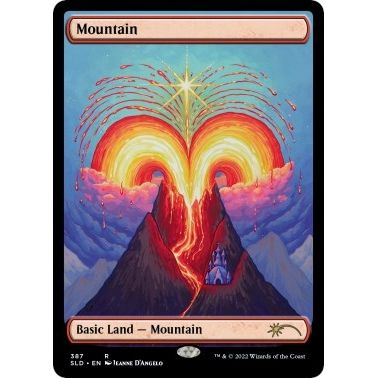 Image for Mountain (387) (387) (SLD) - Magic: The Gathering