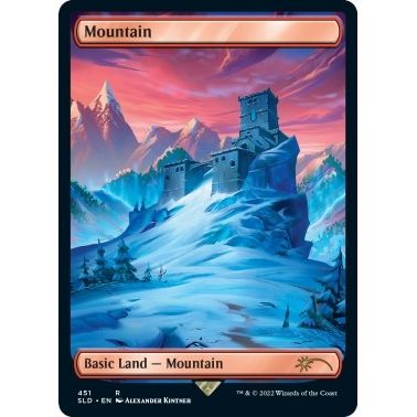 Image for Mountain (451) (451) (SLD) - Magic: The Gathering