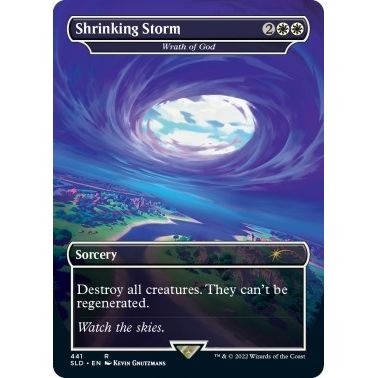 Image for Shrinking Storm - Wrath of God (441) (SLD) - Magic: The Gathering