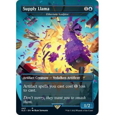 Image for Supply Llama - Etherium Sculptor (443) (SLD) - Magic: The Gathering