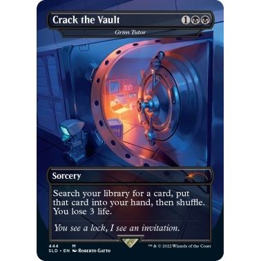 Image for Crack the Vault - Grim Tutor (444) (SLD) - Magic: The Gathering