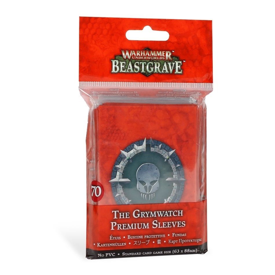 Image for Warhammer: Underworlds - The Grymwatch Premium Sleeves - Warhammer Game Accessories