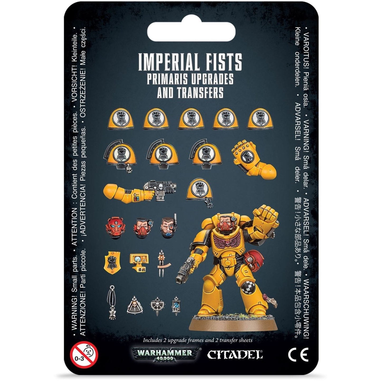 Image for Warhammer: 40K - Imperial Fists: Primaris Upgrades & TransfersSalamanders: Adrax Agatone - Warhammer Box Sets