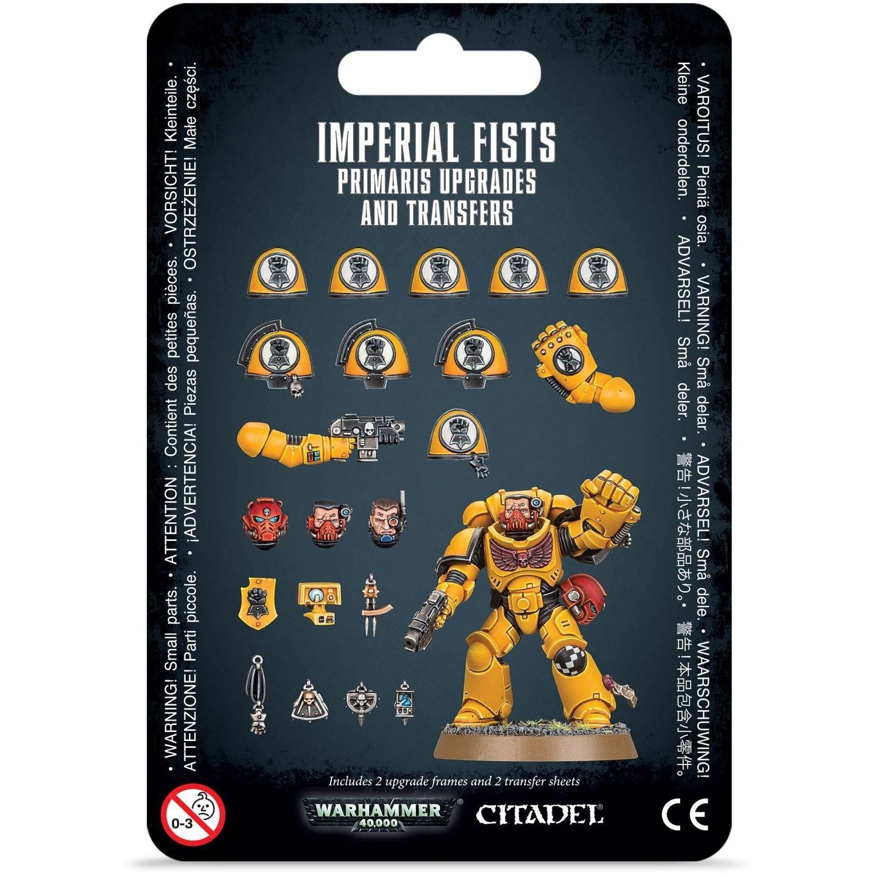 Image for Warhammer: 40K - Imperial Fists: Primaris Upgrades & TransfersSalamanders: Adrax Agatone - Warhammer Box Sets