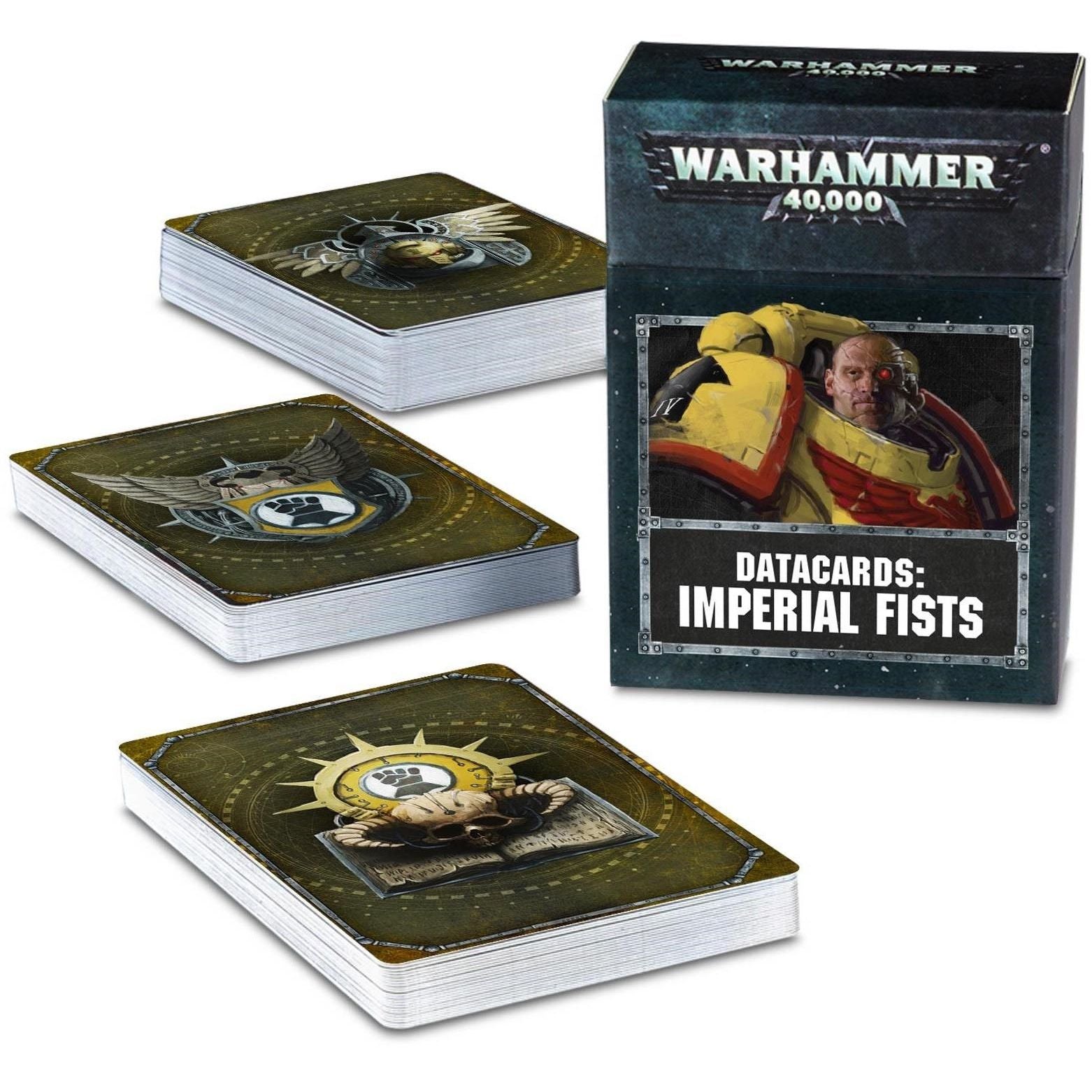 Image for Warhammer: 40K - Datacards: Imperial Fists - Warhammer Game Accessories