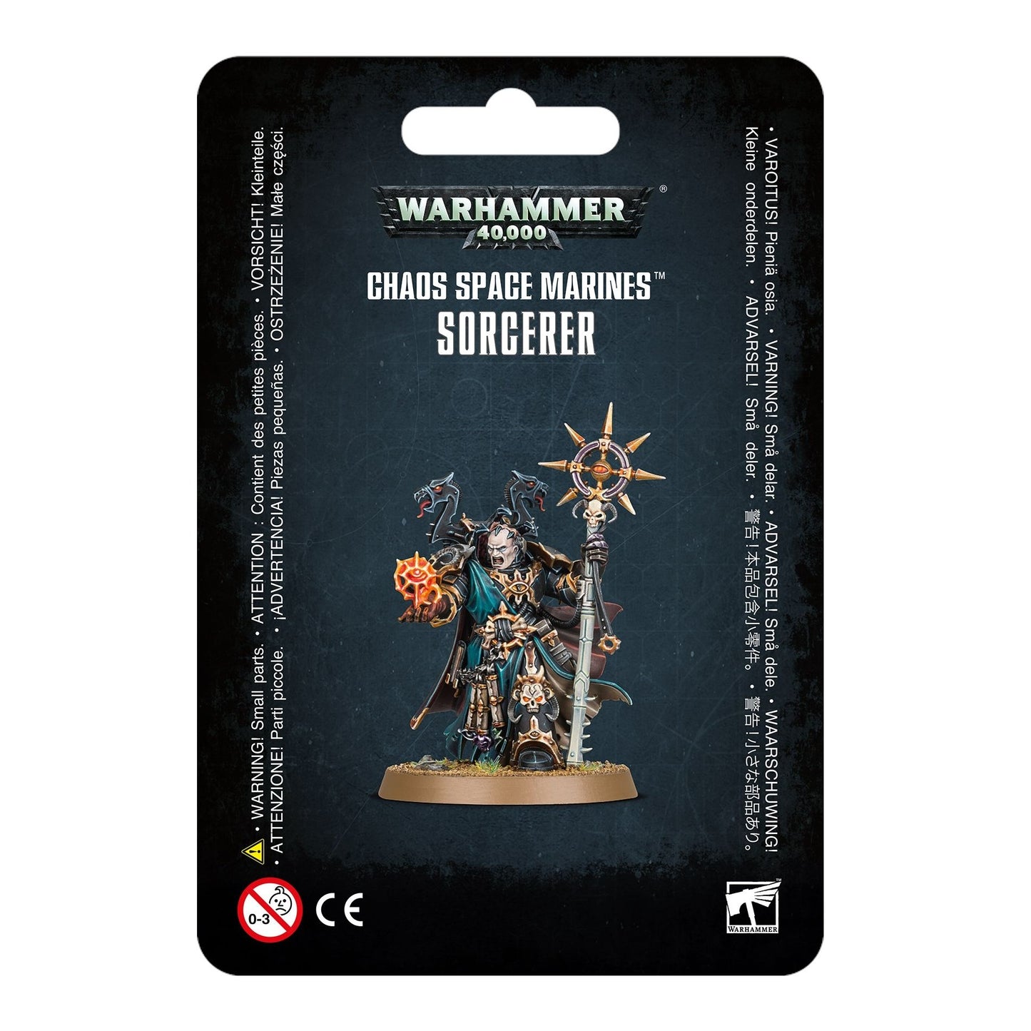Image for Warhammer 40K: Chaos Space Marines Sorcerer - Warhammer Box Sets