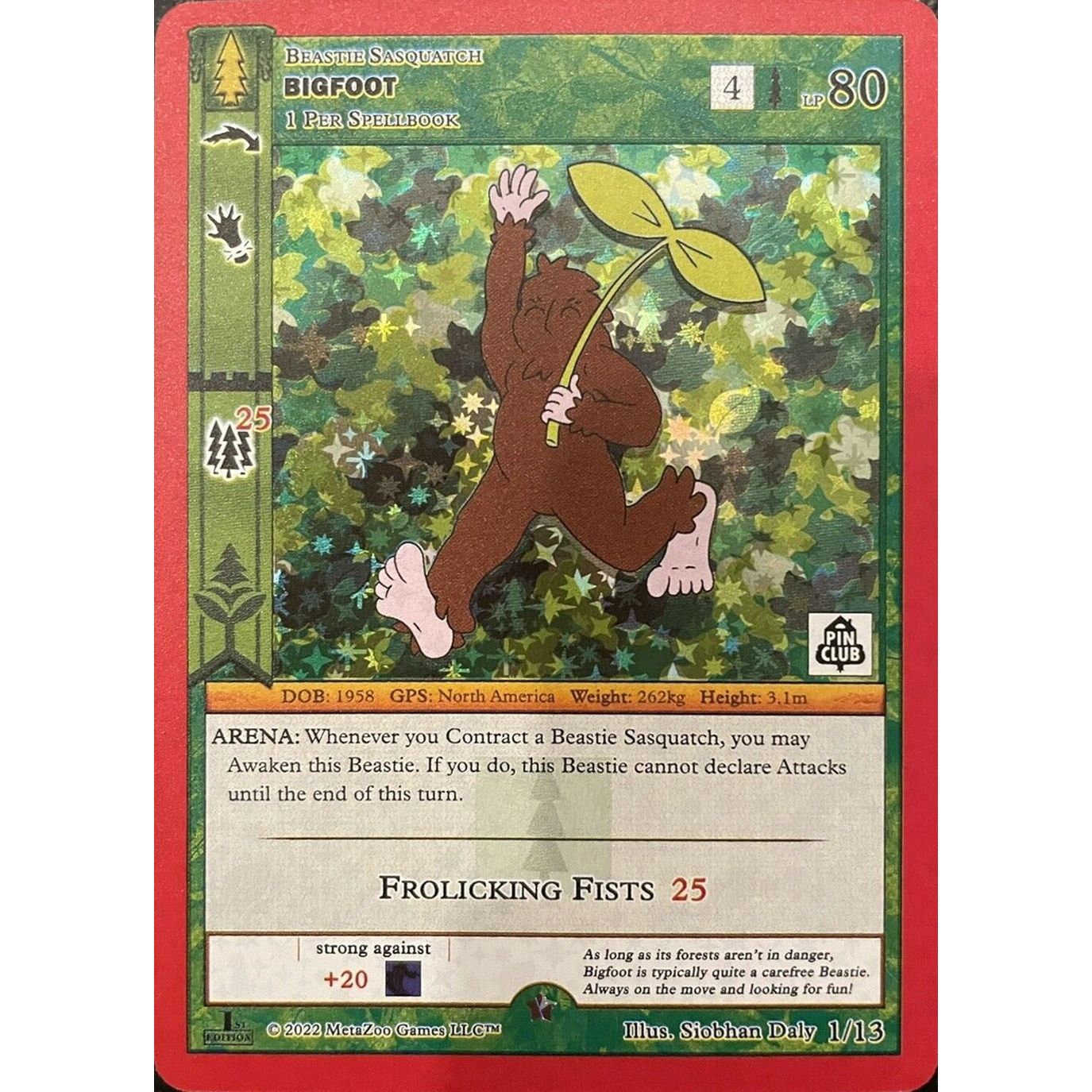 Image for Bigfoot (Pin Club Wilderness Mystery Collection) (1/13) (MISC) - MetaZoo