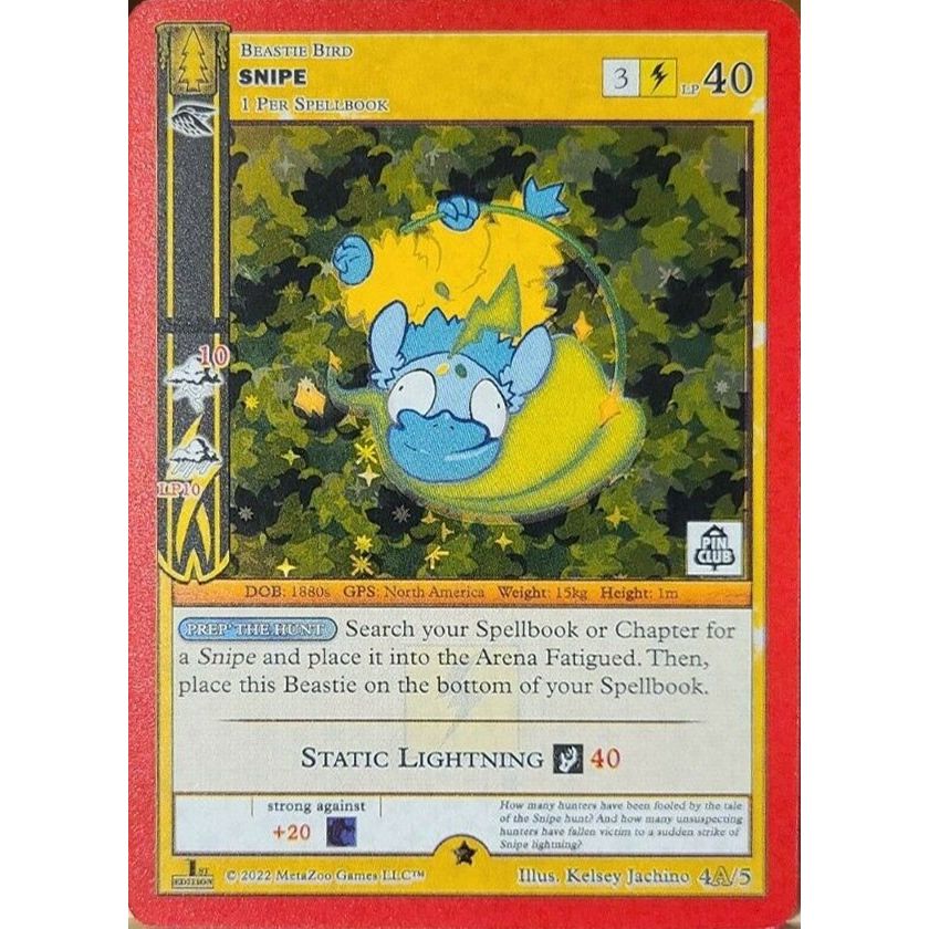 Image for Snipe - 4A (Pin Club Wilderness Mystery Collection) (4A/5) (MISC) - MetaZoo