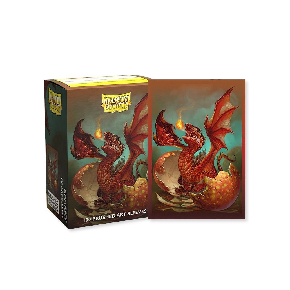 Image for Dragon Shield Brushed Art Sleeves - Sparky (100-pack) - Card Sleeves