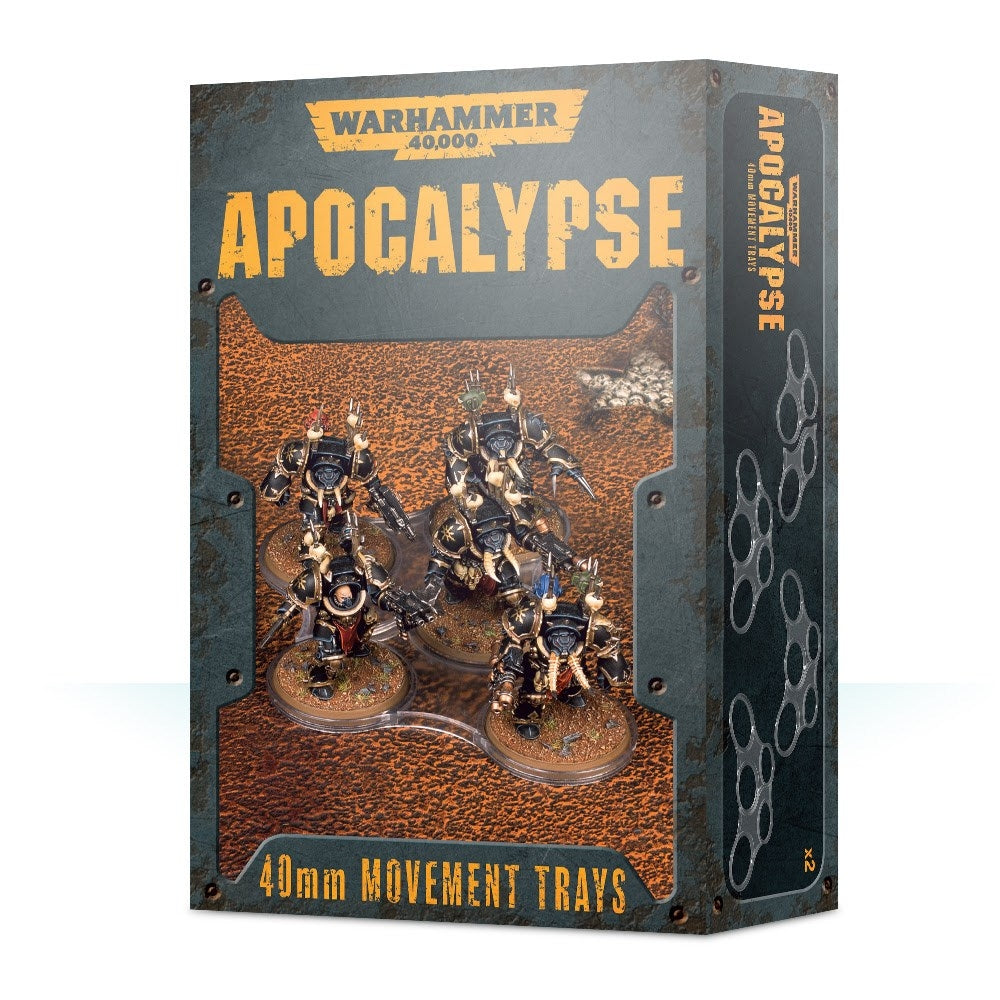 Image for 40mm Apocalypse Movement Trays - Warhammer Game Accessories
