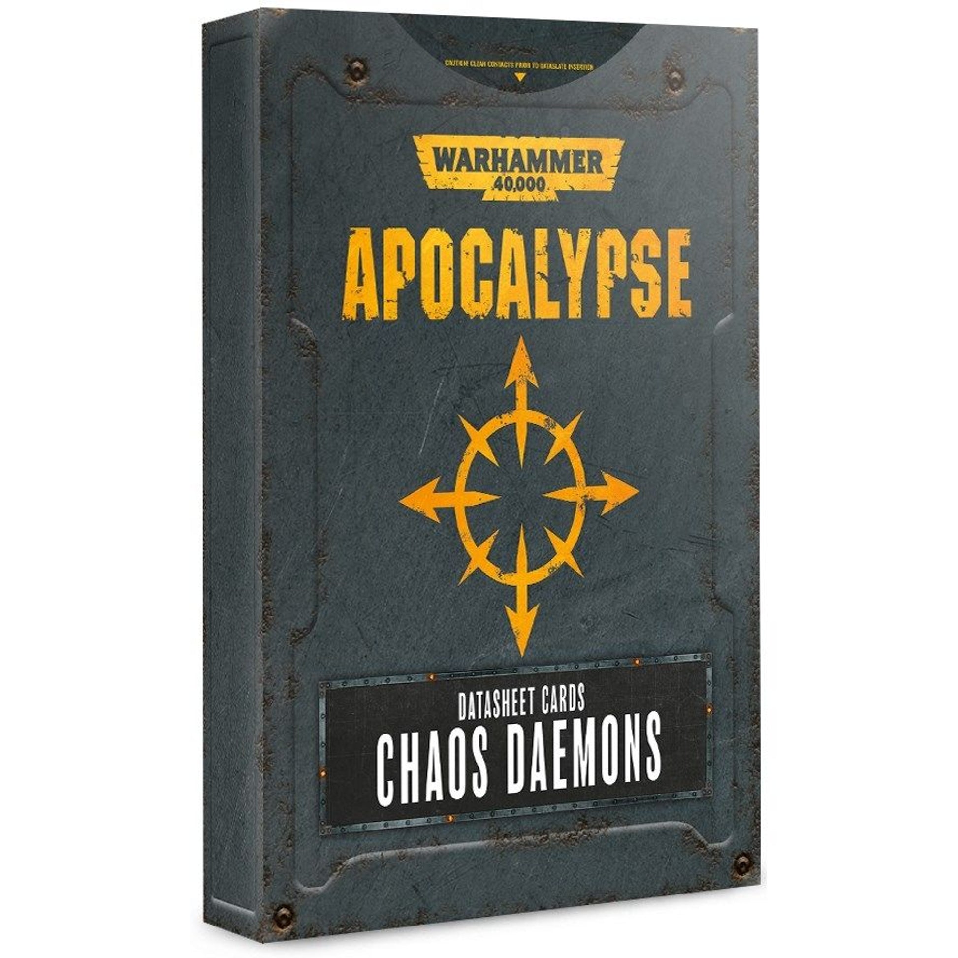 Image for Warhammer 40K: Apocalypse Datasheet Cards - Chaos Daemons - Warhammer Game Accessories