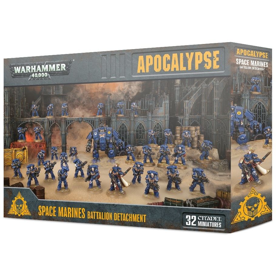 Image for Warhammer: 40K - Apocalypse: Space Marines Battalion Detachment - Warhammer Box Sets