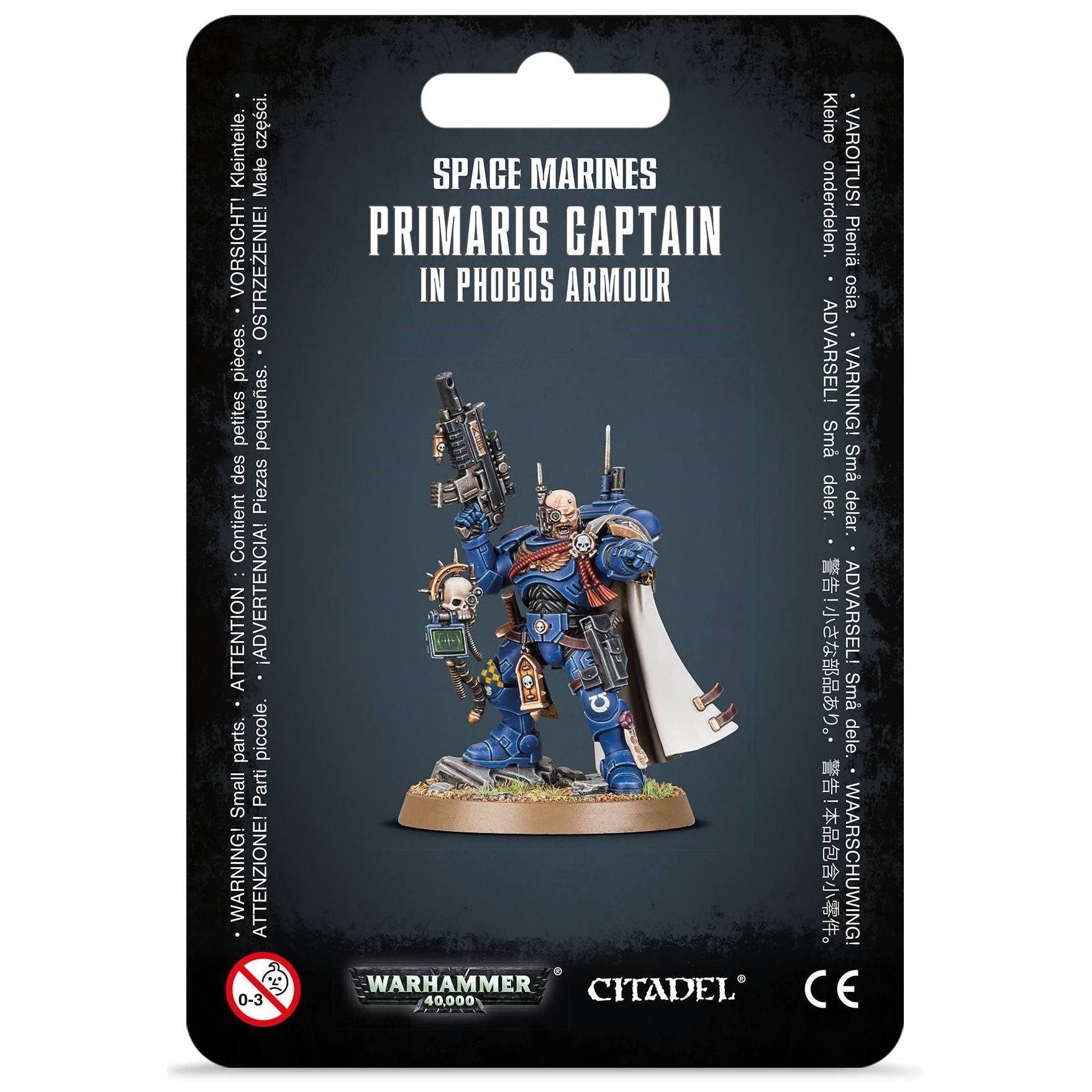 Image for Warhammer: 40K - Space Marines Primaris Captain in Phobos Armour - Warhammer Box Sets