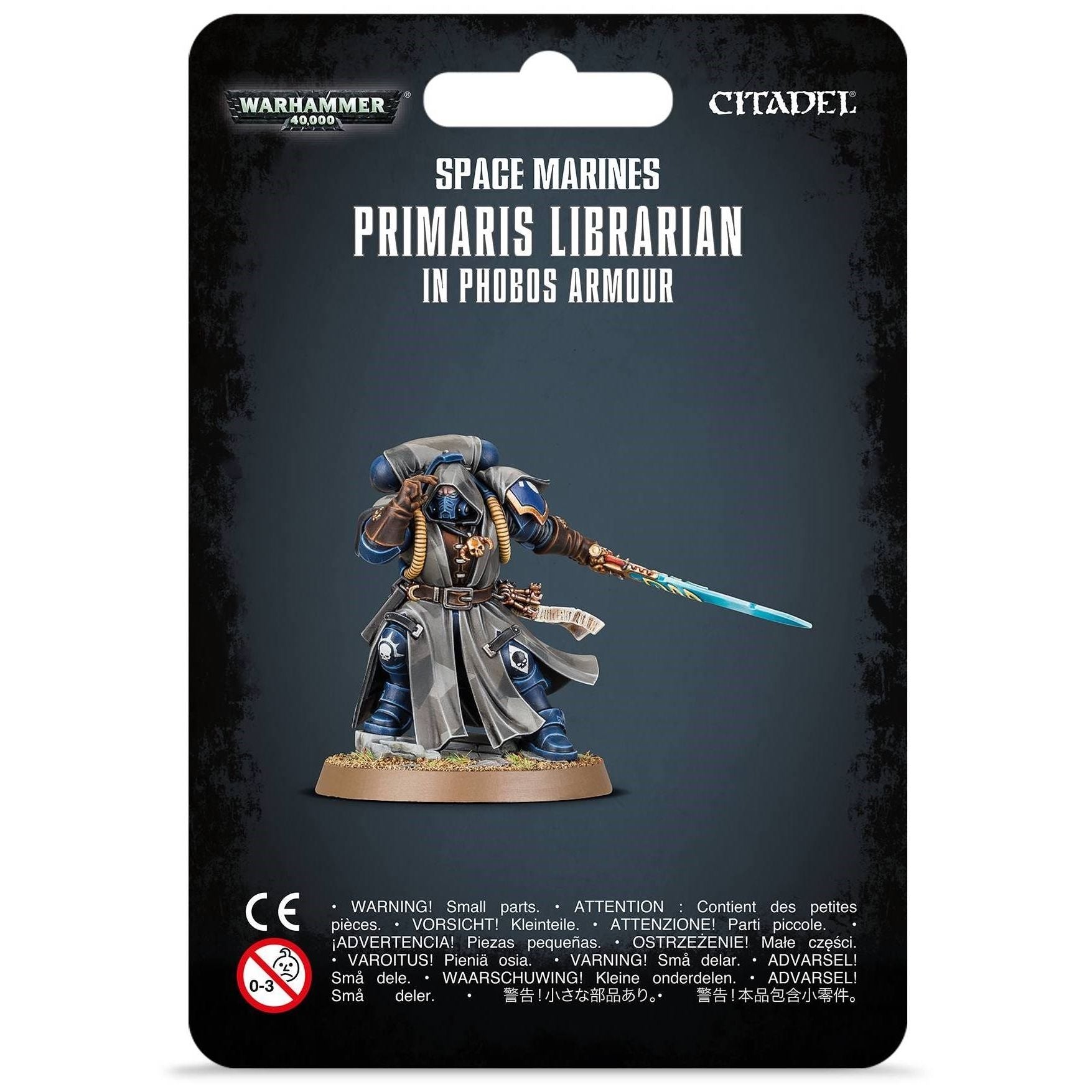Image for Warhammer: 40K - Space Marines Primaris Librarian in Phobos Armour - Warhammer Box Sets