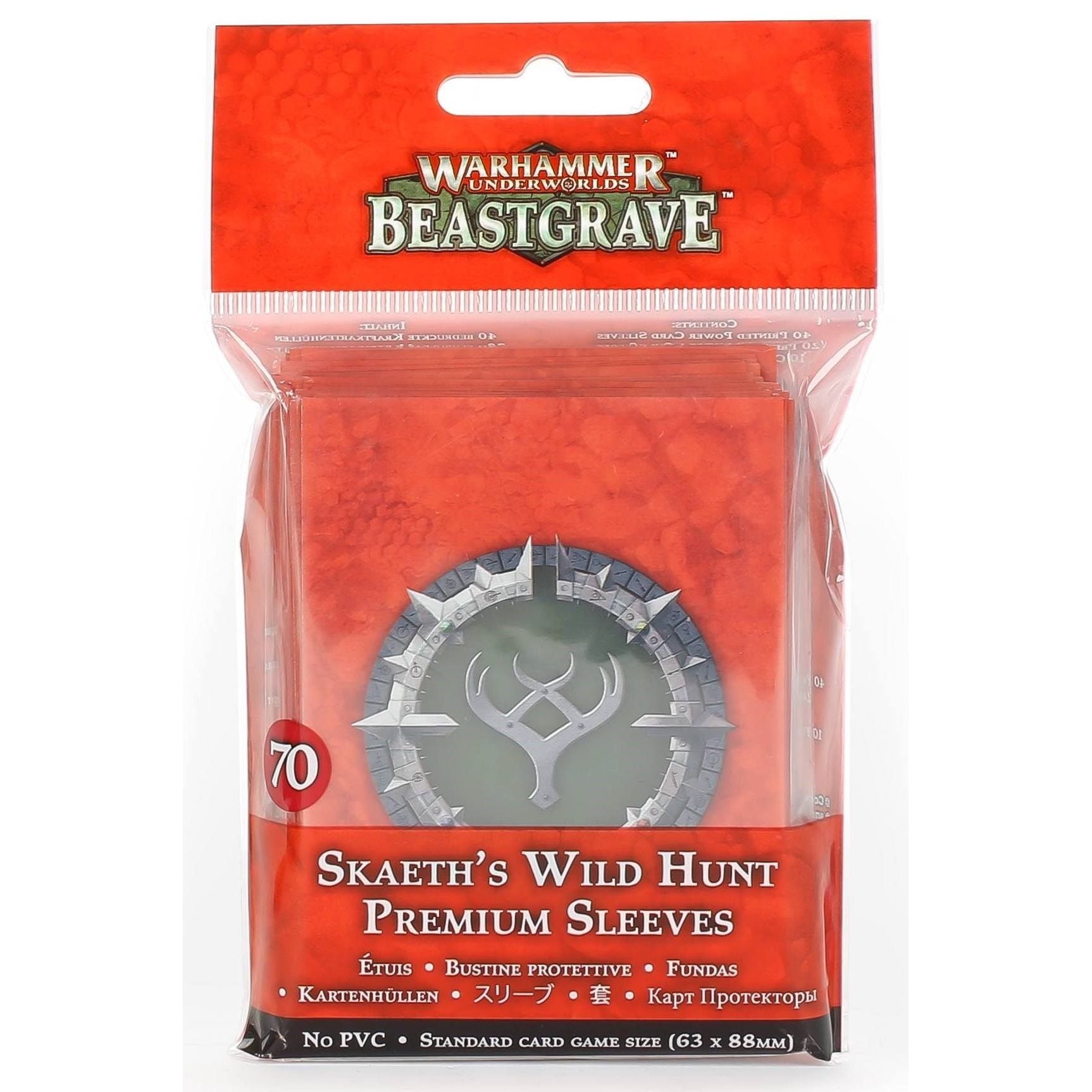Image for Warhammer: Underworlds - Beastgrave: Skaeth's Wild Hunt Sleeves (70-pack) - Warhammer Game Accessories