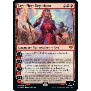 Image for Jaya, Fiery Negotiator (133) (DMU) - Magic: The Gathering