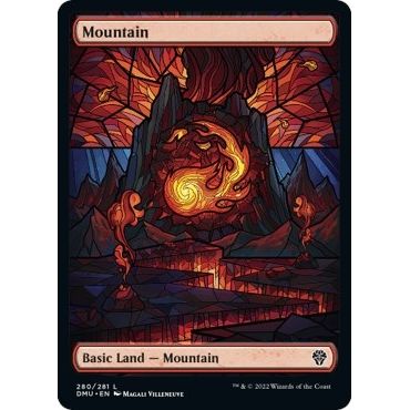 Image for Mountain (Showcase) (280) (DMU) - Magic: The Gathering