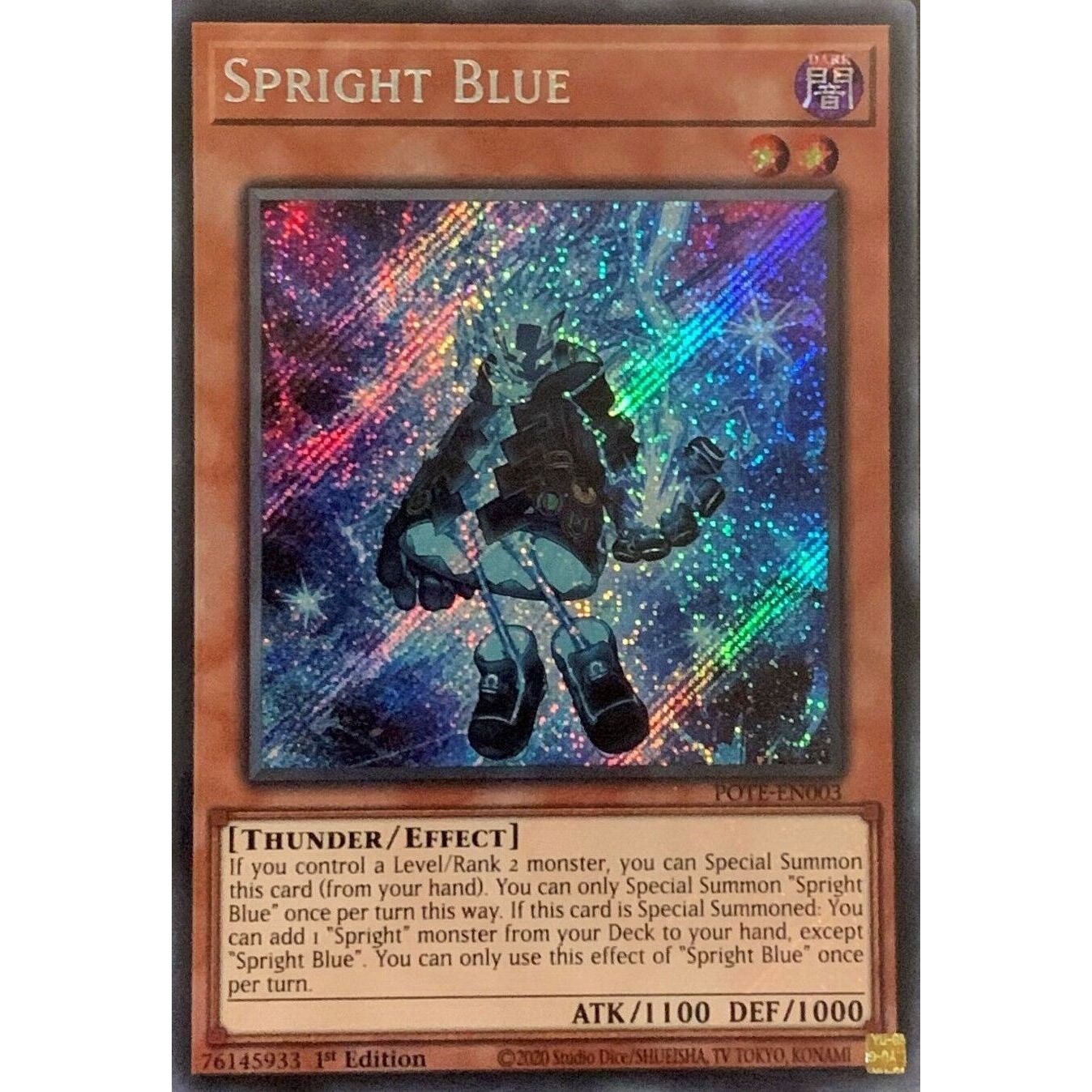 Image for Spright Blue (POTE-EN003) (POTE) - YuGiOh