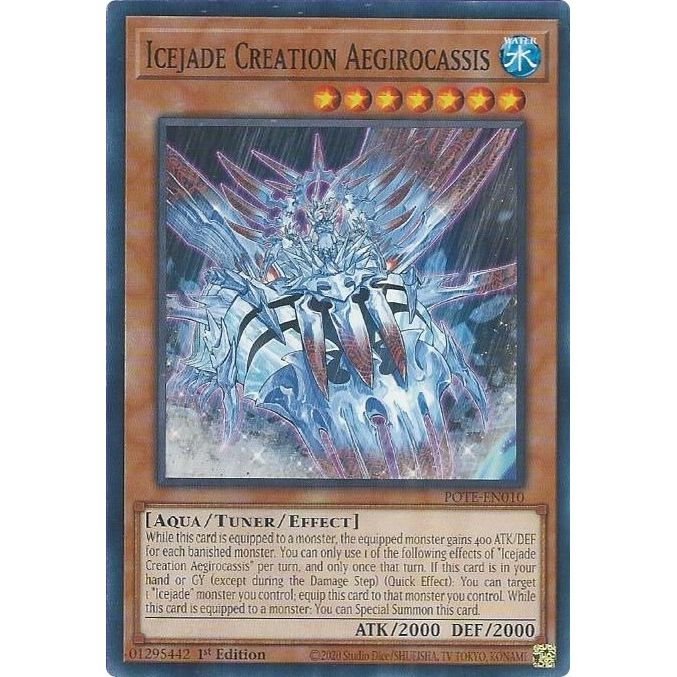 Image for Icejade Creation Aegirocassis (POTE-EN010) (POTE) - YuGiOh
