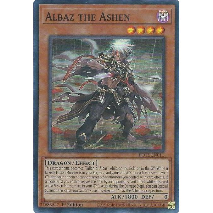 Image for Albaz the Ashen (POTE-EN011) (POTE) - YuGiOh