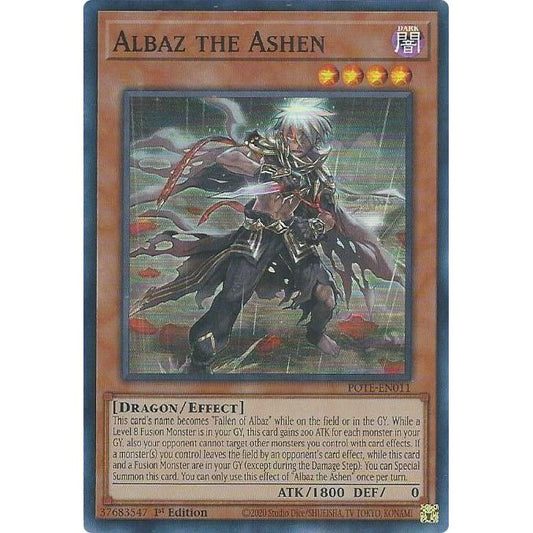 Image for Albaz the Ashen (POTE-EN011) (POTE) - YuGiOh