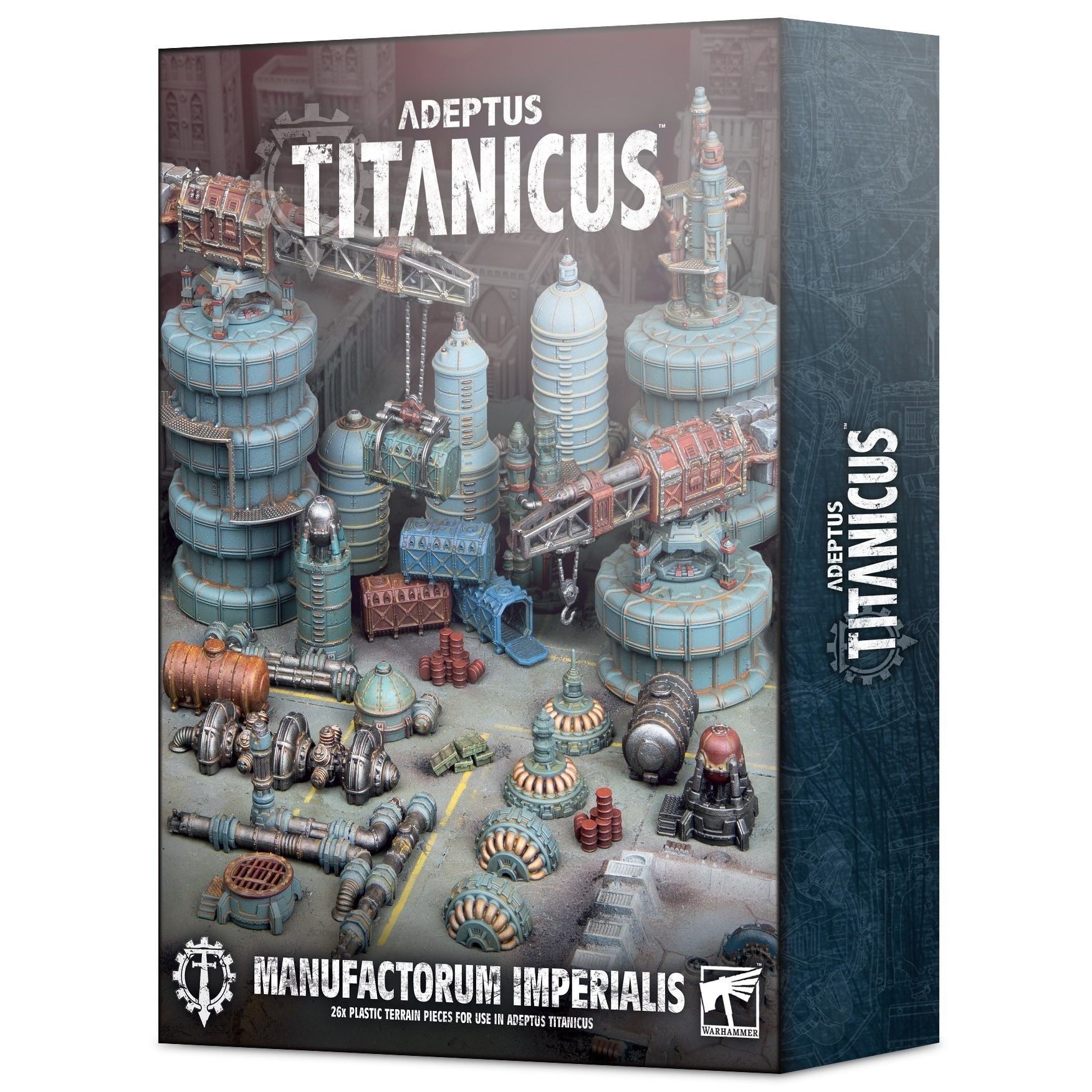 Image for Warhammer: 40K - Adeptus Titanicus - Civitas Imperialis Industrial Scenery - Warhammer Box Sets