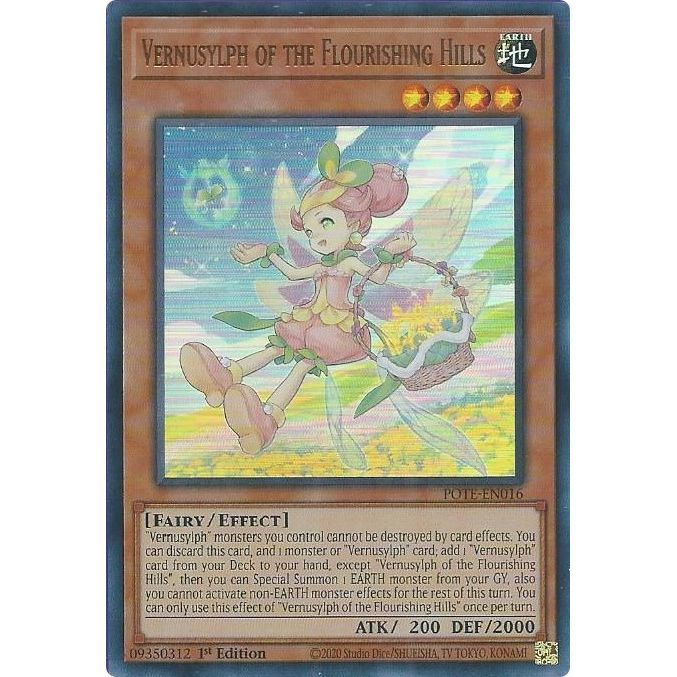 Image for Vernusylph of the Flourishing Hills (POTE-EN016) (POTE) - YuGiOh