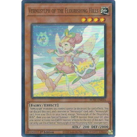 Image for Vernusylph of the Flourishing Hills (POTE-EN016) (POTE) - YuGiOh